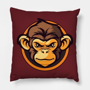 Cartoon funny monkey Pillow