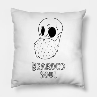 Bearded Soul - Coloring Tee Pillow