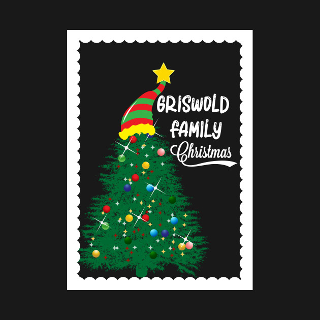 Discover Griswold Family Christmas Tree Funny Stamp - Griswold Family Christmas - T-Shirt