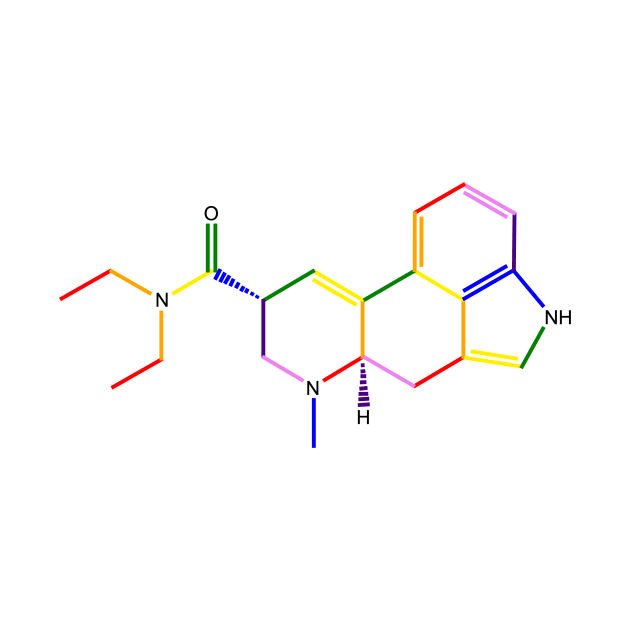 LSD Rainbow Molecule Chemistry by ChemECool