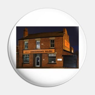 Henderson's Relish Old Building Pin