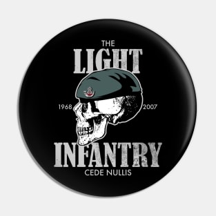 The Light Infantry (distressed) Pin