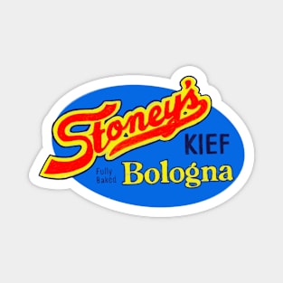Stoney's Bologna - Fully Baked! Oval Logo Magnet