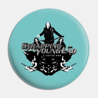 Strapping Young Lad Logo Pin