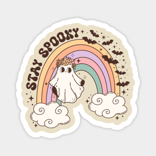 Stay Spooky Vintage Hippie Magnet