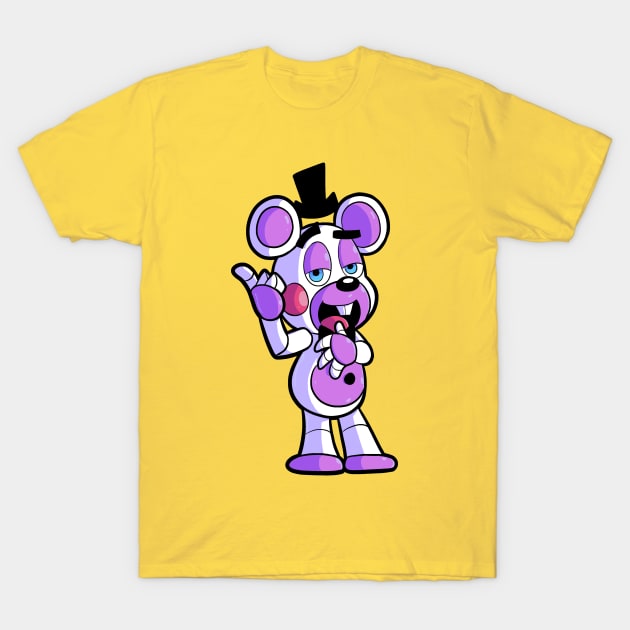 Five Nights At Freddy's Security Breach - HELPY Art Board Print