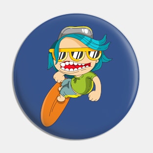 Mutant Surfer Pin