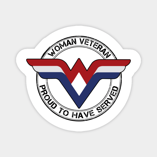 Proud Women Veterans Magnet by lamchozui