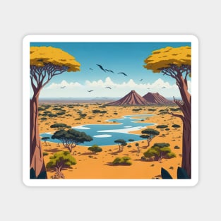 The Serengeti National Park Magnet