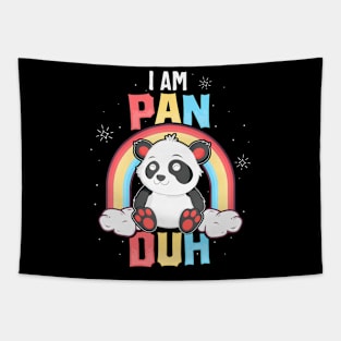 I'm Panda Pansexual Pride  LGBT Tapestry