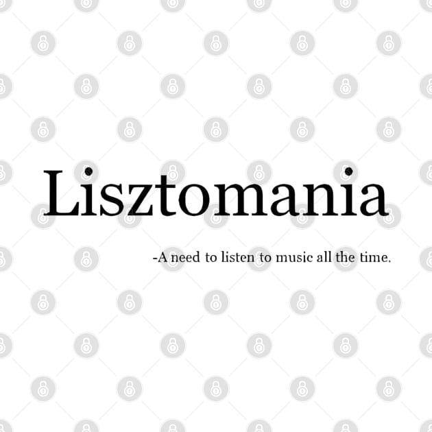 Lisztomania, A need to listen music all the time by Tvmovies 