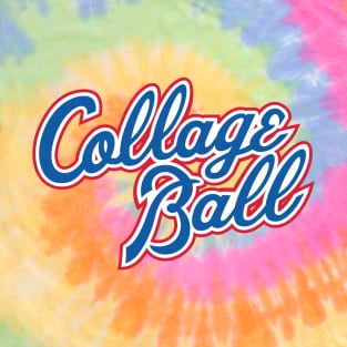 Collage Ball Tie Dye T-Shirt