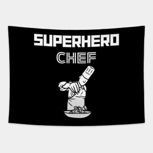 Superhero Chef Tapestry