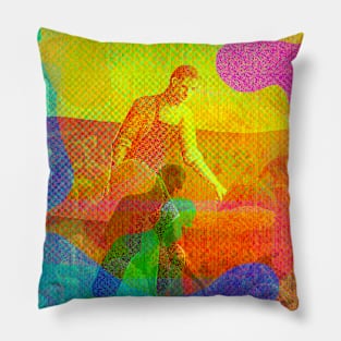 Approaching Storm (1940) Remix Pillow