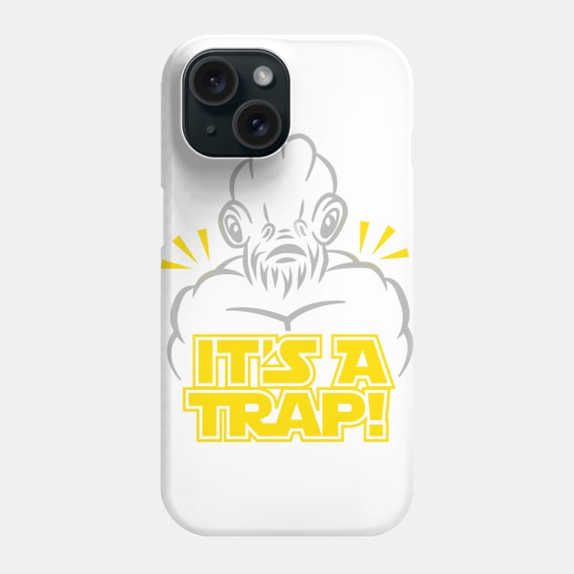 its a trap Phone Case by mrfahrenheight