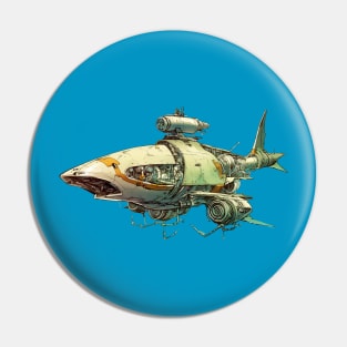 Cyber Shark Pin