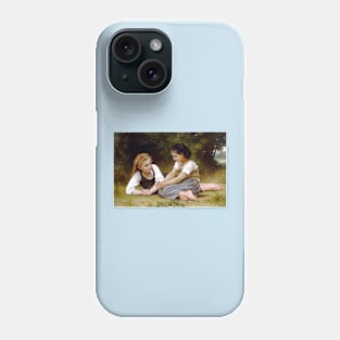 The Nut Gatherers - William Adolphe Bouguereau Phone Case