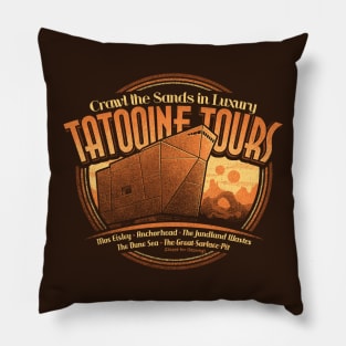 Tatooine Tours Pillow