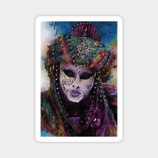 Grand Masquerade Mask, Arabian Magnet