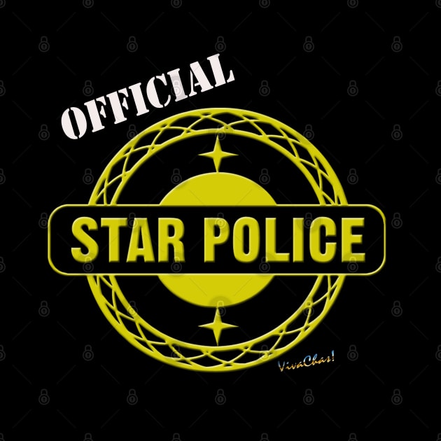 Official Star Police Badge by vivachas