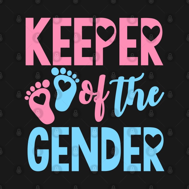 Keeper of the Gender Reveal Party Baby Shower by CreativeShirt