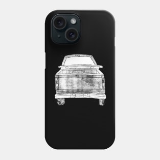 Classic Truck Monochrome Phone Case