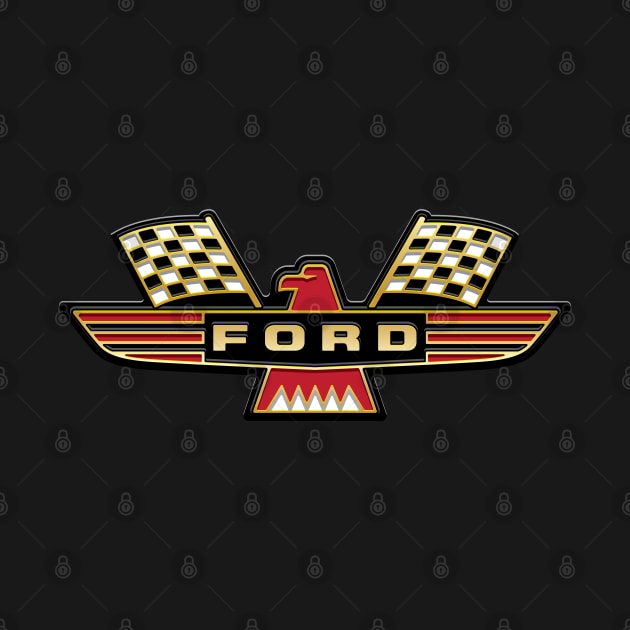 FORD EAGLE FLAG EMBLEM by BriteDesign