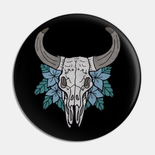 Cow Skull Pin