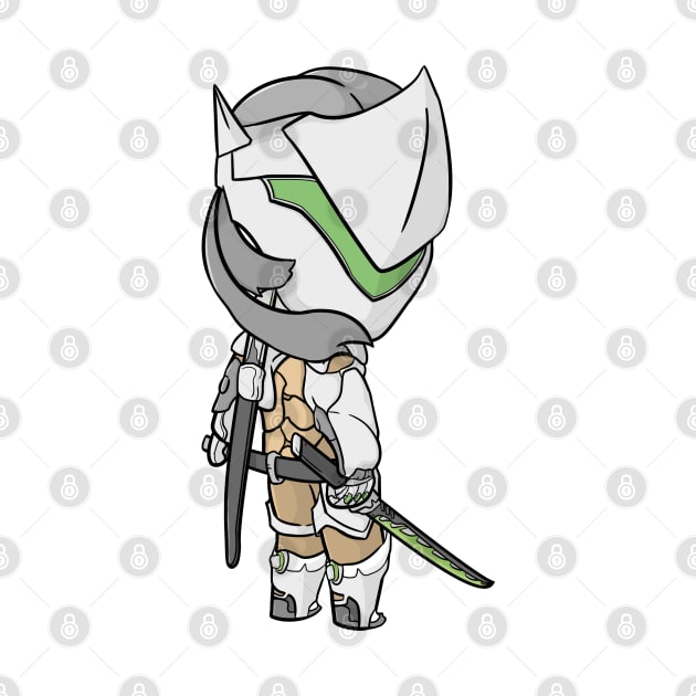 Genji Overwatch Chibi by Diaryzdotama