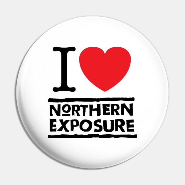 I Heart (Love) Northern Exposure Pin by MitchLinhardt