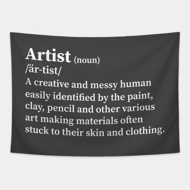 Definition of an artist Tapestry by LiciaMarie