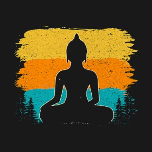 Self Meditation Buddha Yoga T-Shirt