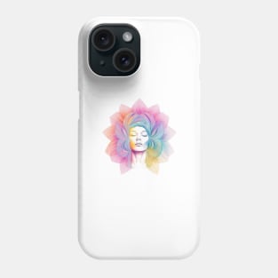 Pastel Girl Portrait #5 Phone Case