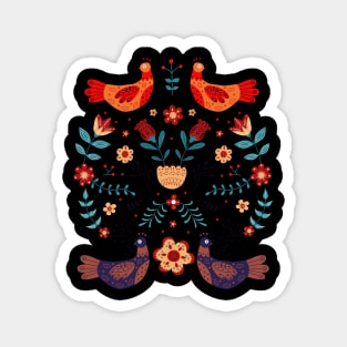 Design Based on Slavic Motifs Magnet