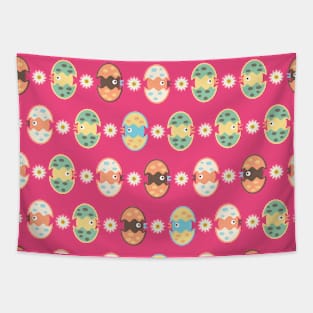 Cute eggs pattern Tapestry