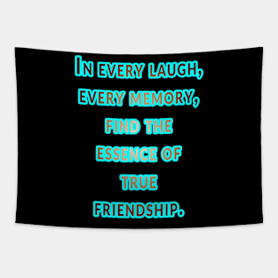 Essence of Friendship: Cherishing Memories Tapestry