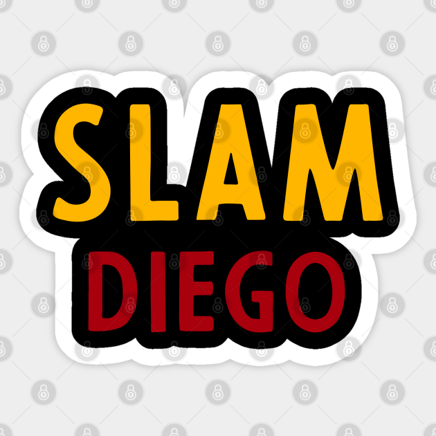 Slam Diego Stickers for Sale