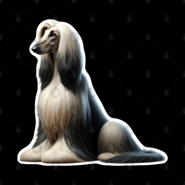 Afghan Hound by millersye