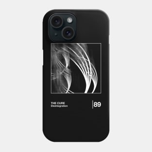 Disintegration / Minimalist Style Graphic Design Phone Case