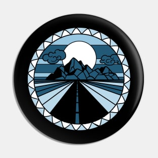 Mountainous landscape Pin