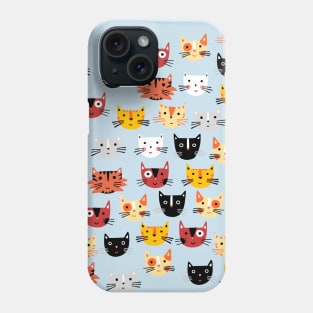Multiple Cats Phone Case