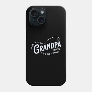 Promoted to Grandpa 2024 Phone Case