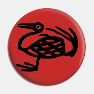 Findigo native Raphus cucullatus - dodo - tea Pin