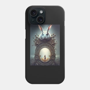 The White Rabbit from Alice in Wonderland Phone Case