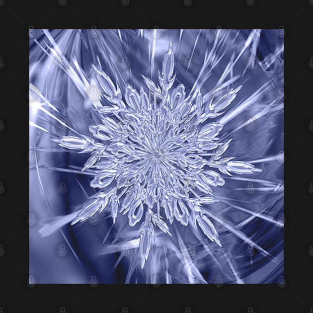 Winter Snowflake Ice Crystal Designed Gifts by tamdevo1