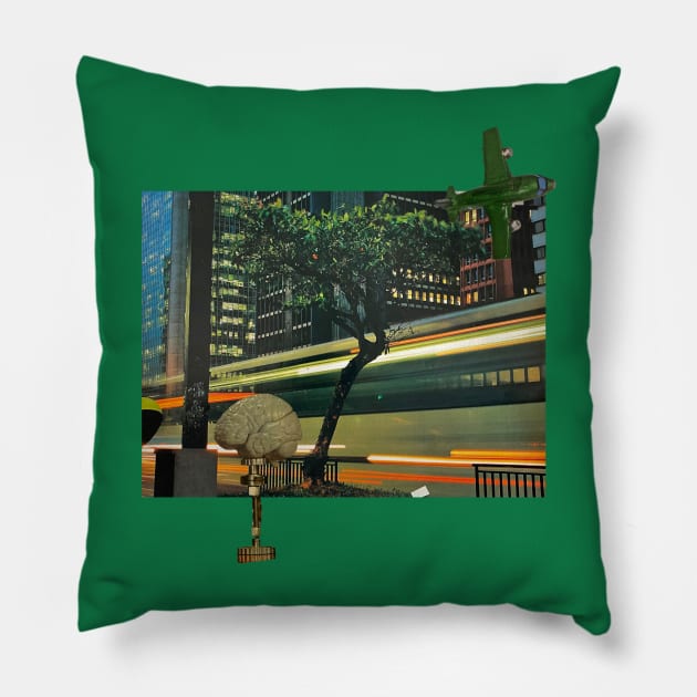 Our City Pillow by MarisePix