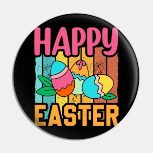 Happy Easter Eggs - Easter Day Pin