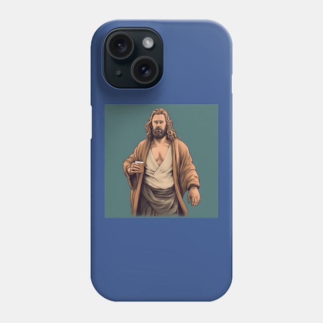 Fat Thor Dude Phone Case by Grassroots Green