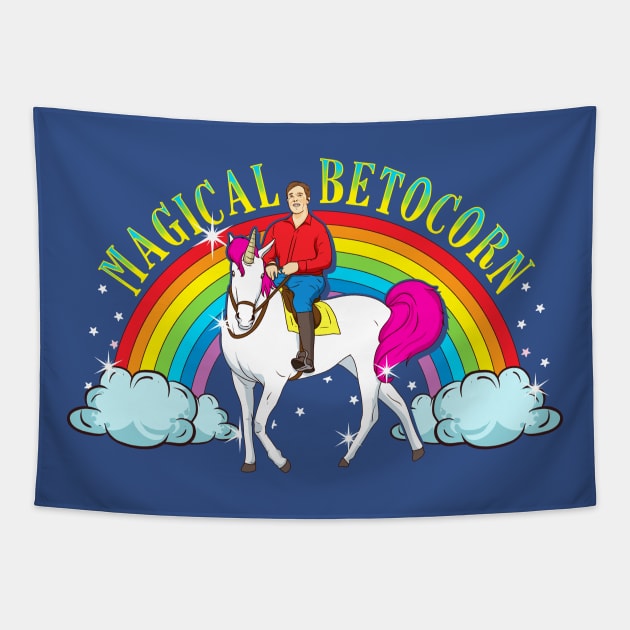 Beto O'Rourke 2020 Magical Betocorn Tapestry by E