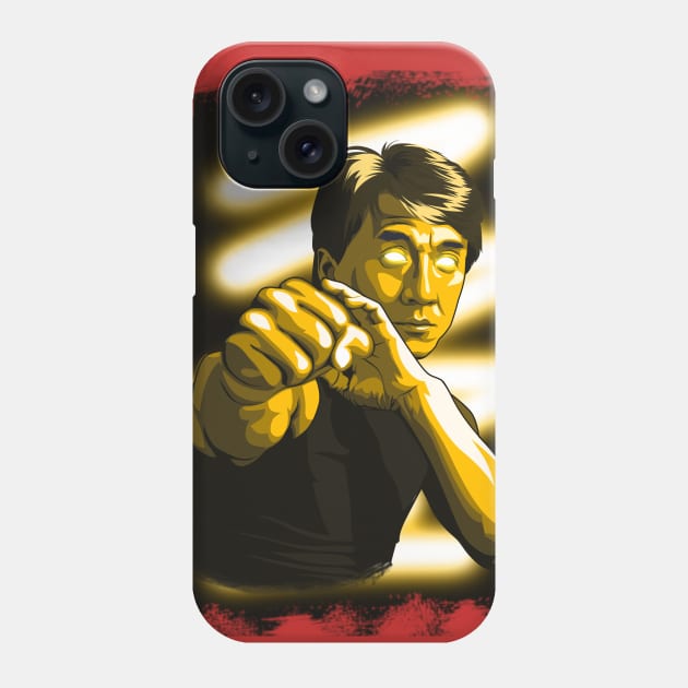 Jackie chan Phone Case by ZeekayID